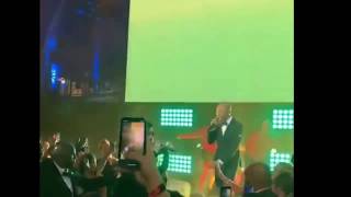 Rihanna Perfomance With Pharrel - Lemon At Diamond Ball