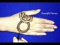 Diwali Special Mehndi Design For Hand 2018 | Easy mehndi For Beginners | Mehndi Designs
