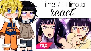 Time 7 Hinata React Ao Rap Da Hinata E Himawari Fanit
