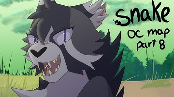 Snakes - Reptile-themed OC map part 8