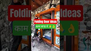 New Folding Door Design Waterproof Plastic Door For Home