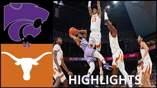 Kansas State vs Texas Full Game Highlights | NCAA Men's College Basketball