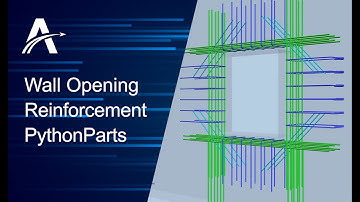 ALLPLAN Wall Opening Reinforcement PythonParts - Developed by ALLTO [FULL FEATURES]