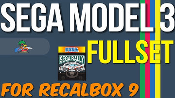 FULLSET SEGA MODEL 3 (RECALBOX 9, RECALBOX 8.xx - APRIL 2023 UPDATE)