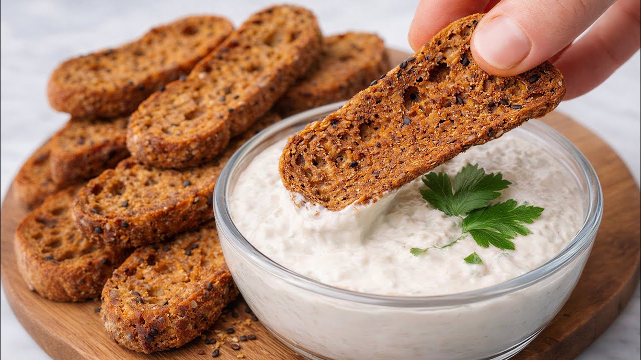 Невероятно! Высокобелковая Закуска из Нутового Хлеба — Только Нут и Специи!