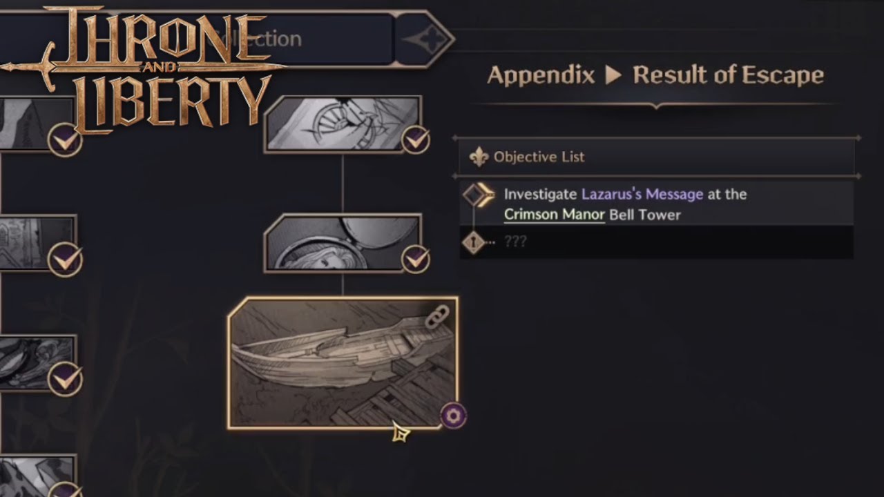 Result of Escape (Talandre Appendix) - Throne and Liberty