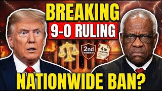 BREAKING: Supreme Court 9-0 Decision Just Changed Both 2nd & 4th Amendment Rights Overnight