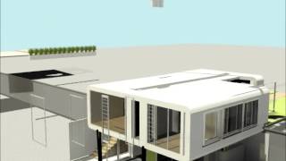 Hewlett Street House Computer Application Animation