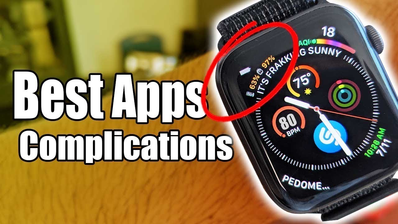 Useful Apple Watch app complications to check out!