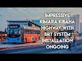 Beautiful Kimara Kibaha Highway + BRT System | Dar es salaam city is Changing Fast