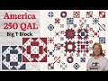 Stitch Big T Block, #CelebratingAmericaQAL, the Stitchuation Room, 20 May 26