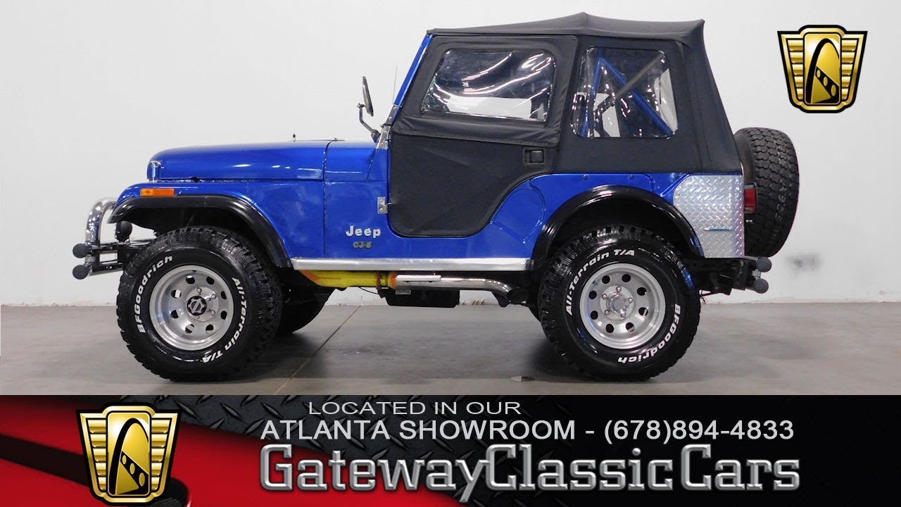 1976 Jeep Cj5 Gateway Classic Cars Of Atlanta Stock 699 Atl