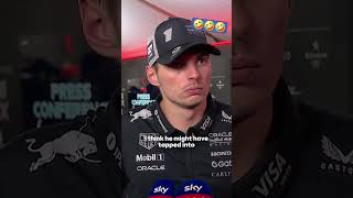 Verstappens Reaction