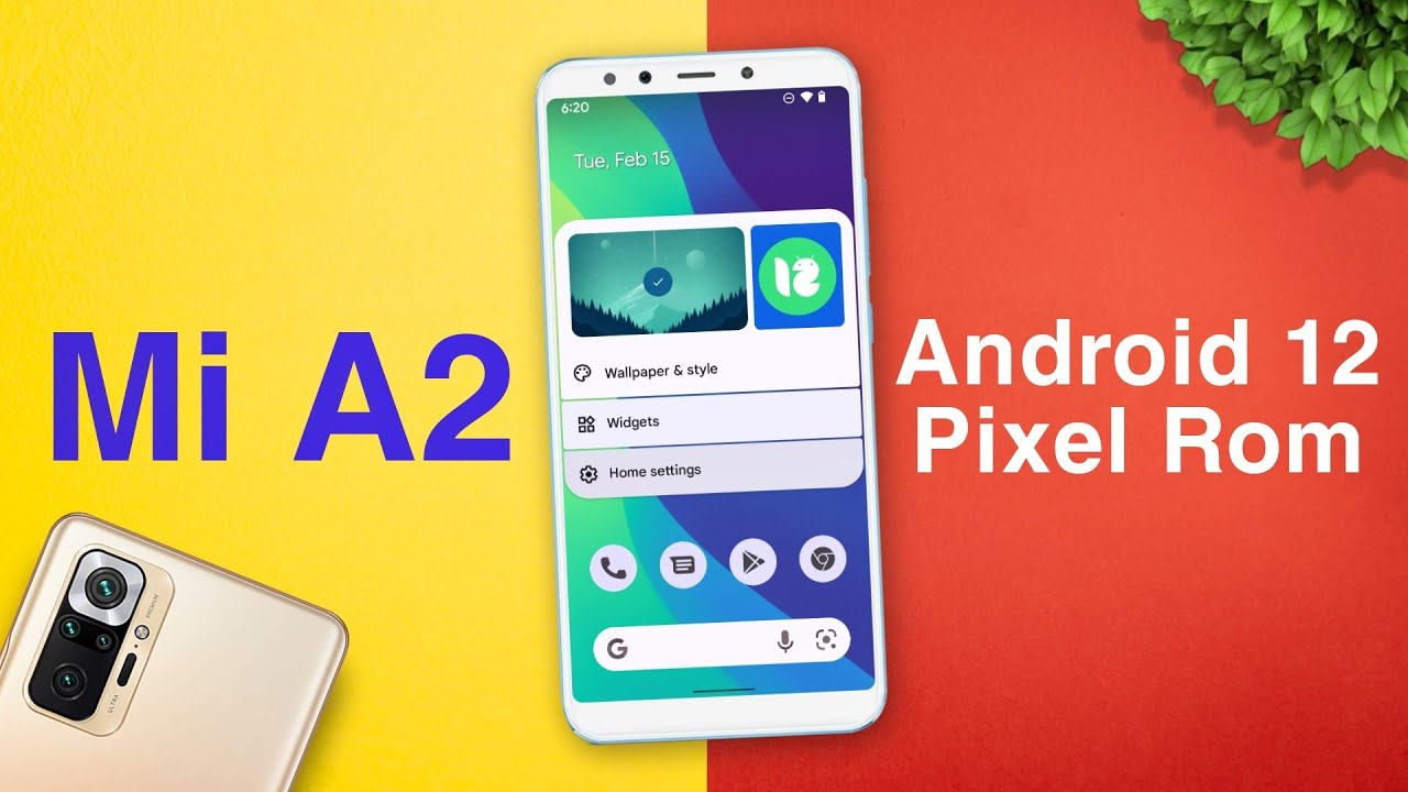 ⚡Android 12 Pixel Rom Review on Mi A2 | Pixel 3a XL Port | Smooth Pixel ...
