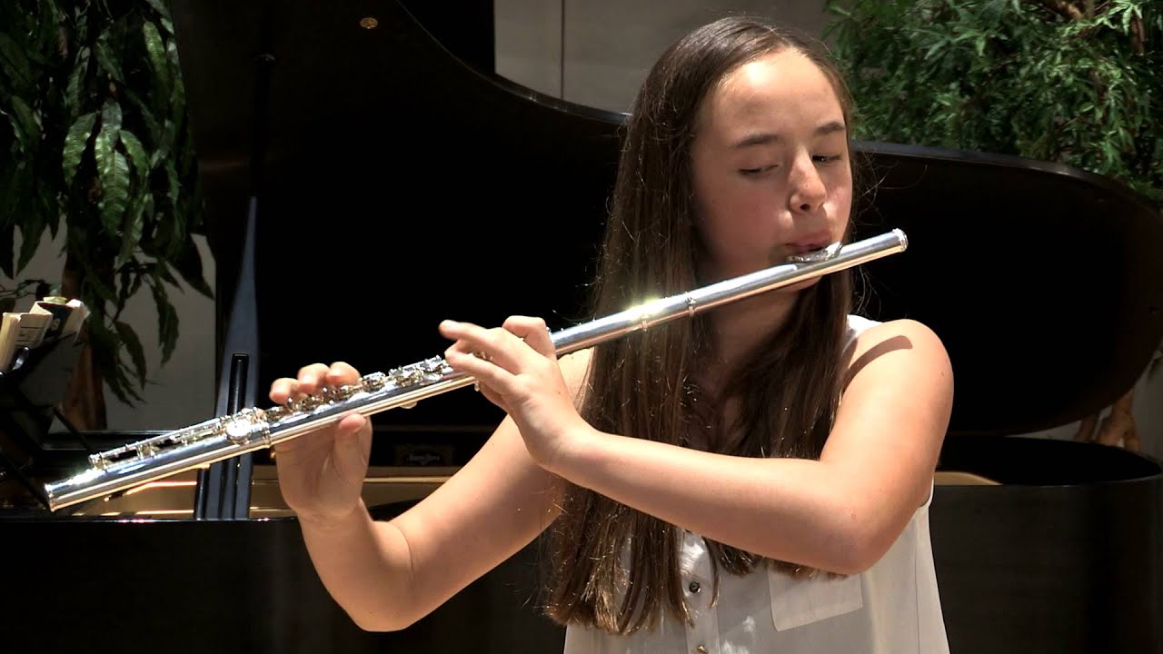 Opus 4 Studios: Karlie Johnson, flute: Allegro by Jean Baptiste Loeillet