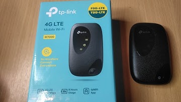 Unboxing And Review Of TP Link M7000 Mobile Wifi