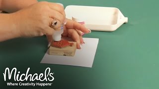 How To: Emboss a Stamp | Crafting Quick Tips | Michaels screenshot 5
