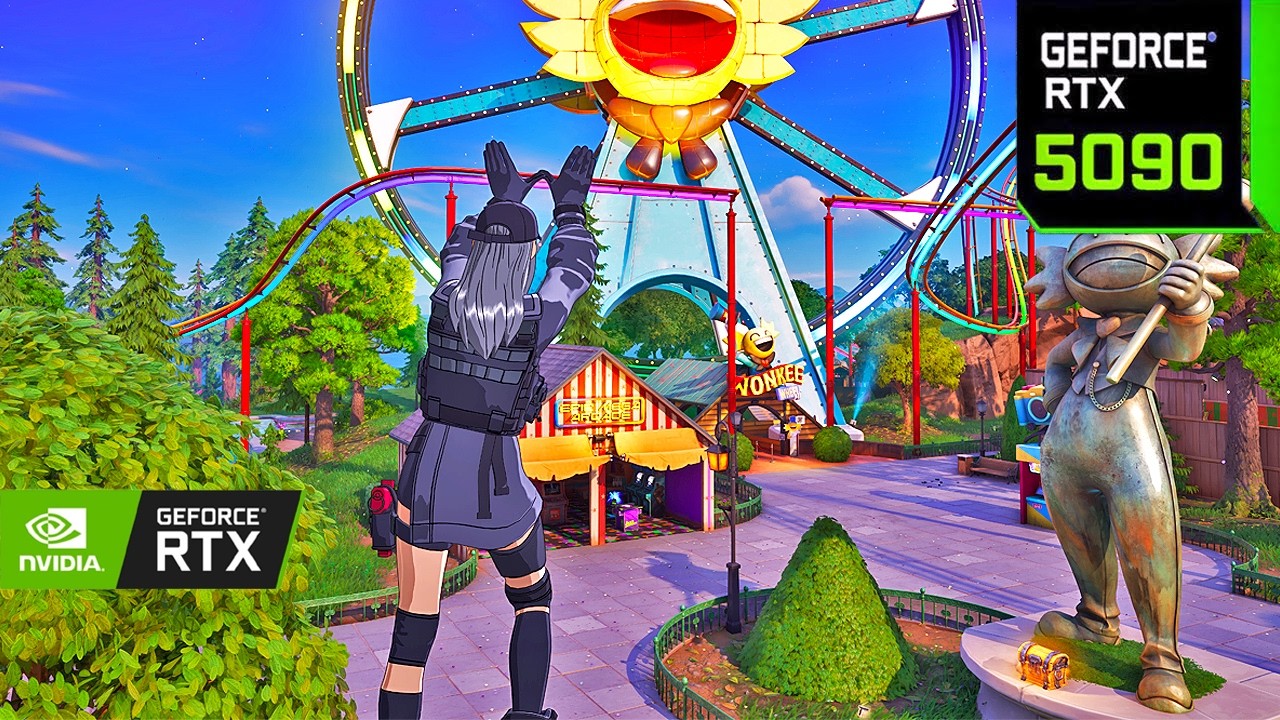 Fortnite 4K Max Graphics Zero Build Gameplay | Chigusa Skin