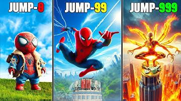 SPIDERMAN Upgrades with Every Jump in GTA 5 RP