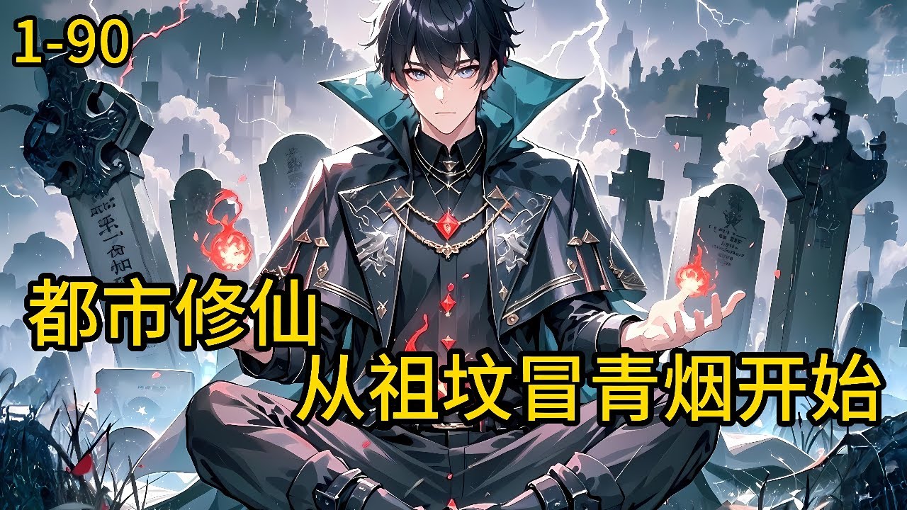 《都市修仙，从祖坟冒青烟开始！》1-90，为保爷爷墓地，姜牧遭人毒打，却意外传承了上古修真功法，开始修仙。从此纵横都市，打脸纨绔、威压豪族宗师。#都市 #热血 #漫畫#爽文