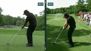 Phil Mickelson's slomo swing is analyzed at FedEx St. Jude