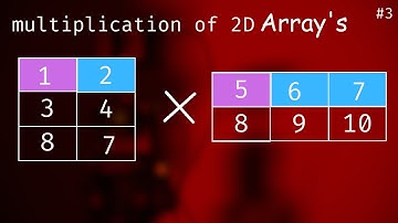 Matrix Magic: Unveiling Advanced 2D Array Multiplication in C | #3