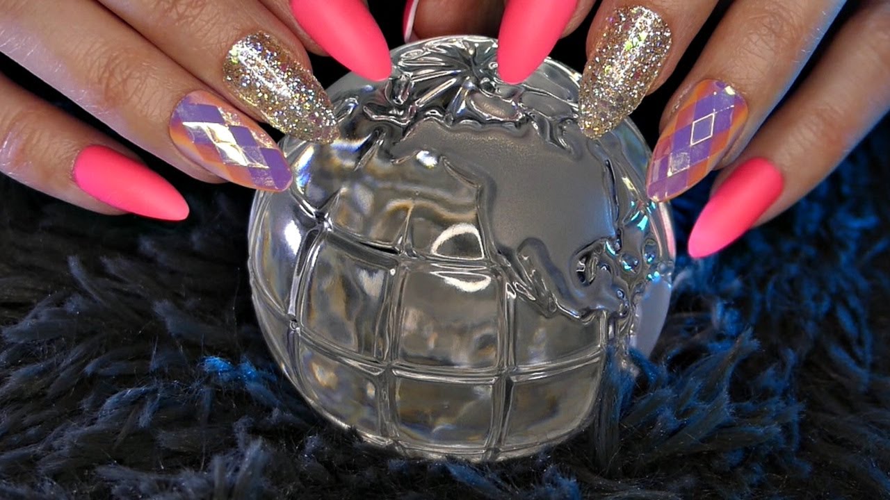 ASMR Frosted Glass Scratching | Ear to Ear | No Talking