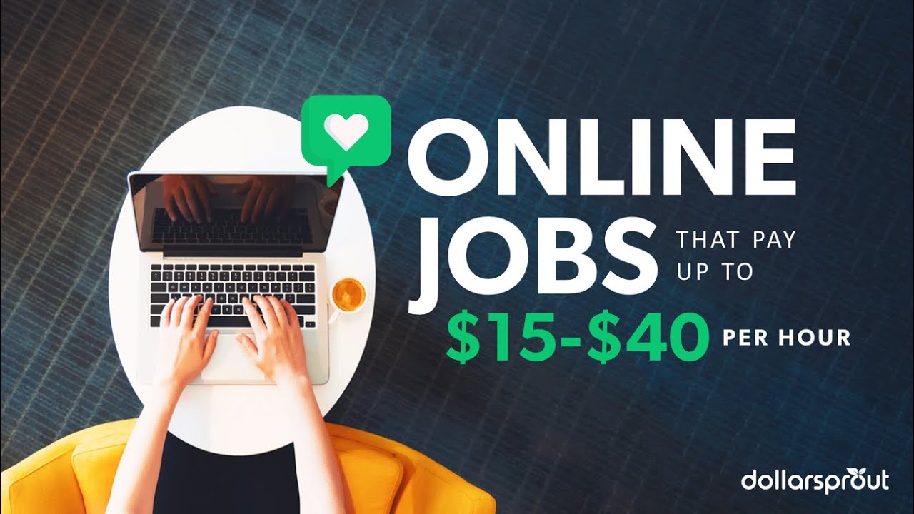 online work from home jobs websites