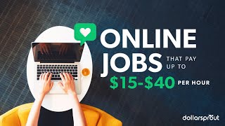 16 Legitimate Online Jobs—Low or No Experience Required