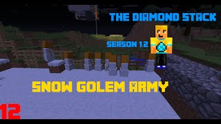 Minecraft: The Diamond Stack - S1.2 E12 - Snow Golem Army