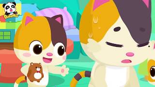 Bayi kucing Lucu Menjadi Dokter Di Keluarga | Lagu Anak-anak | Bahasa Indonesia | BabyBus