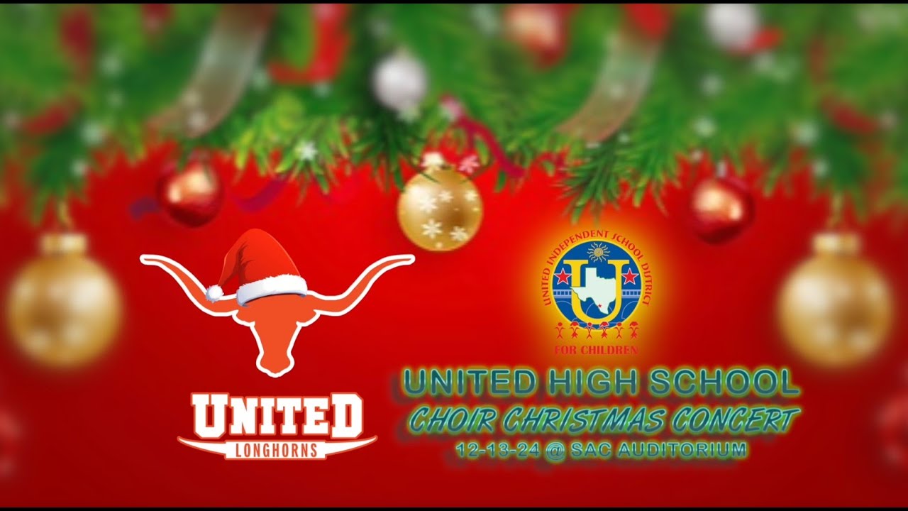 United High School Choir Christmas Concert December 13, 2024 - YouTube