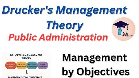  MBO || Management by Objectives  || Druckers Management Theory || Public Administration #netjrf 