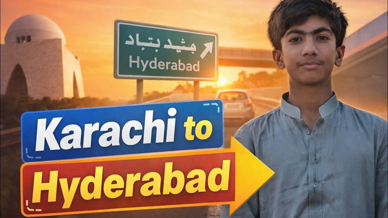 KARACHI TO HYDERABAD 😍 || subscribe || Mansoor_vlogs8 