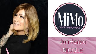 WIG REVIEW Jon Renau NICOLE (ombre) quick look | MiMo Wigs | ALOPECIA | Bob wig screenshot 5