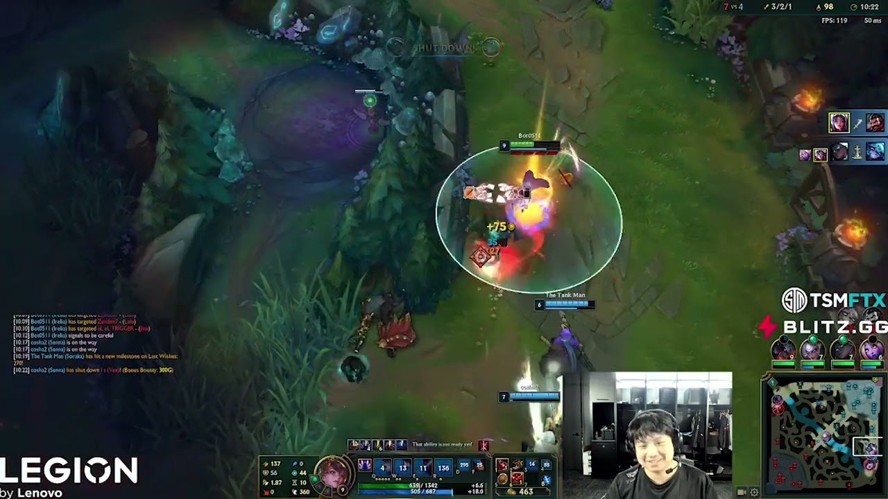 TSM Keaiduo finally gets to play Irelia...