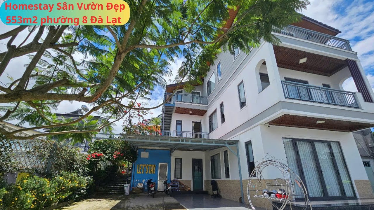HẠ 4 TỶ CHO VILLA SÂN VƯỜN 553M2 ĐÀ LẠT