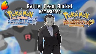 Pokemon Heart Gold & Soul Silver - Rocket Boss Giovanni Battles (HQ) -  BiliBili