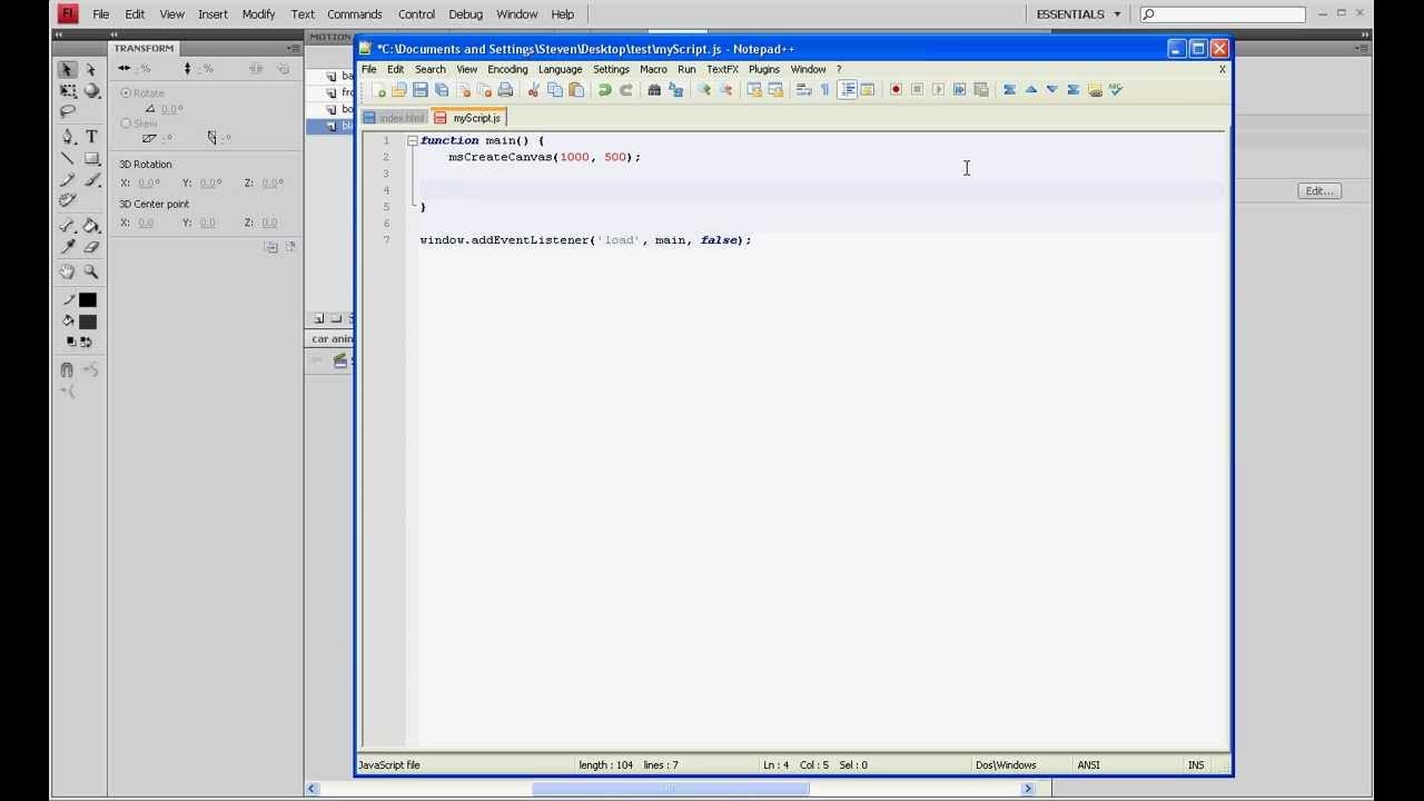 HTML5 native animations example - YouTube