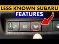 HIDDEN Subaru Features You’ll REGRET Not Knowing Sooner