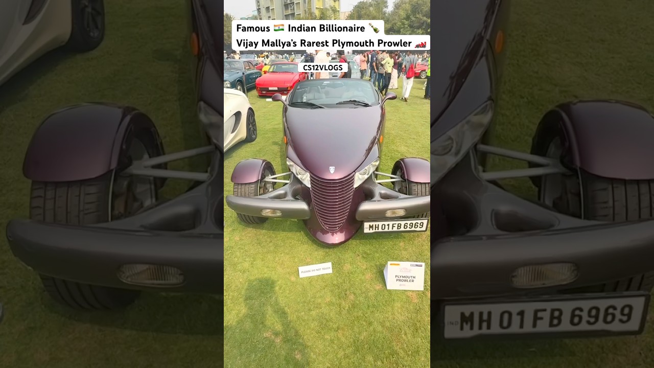 Редчайший Plymouth Prowler самого известного индийского миллиардера Виджая Малльи 