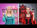 MERMAID vs VAMPIRE Room Makeover Challenge! Genius DIY Ideas and Crafts