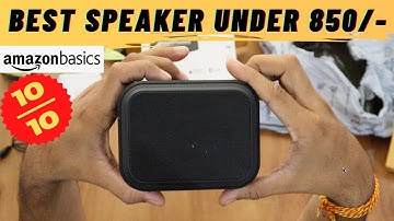 AMAZON BASICS Bluetooth Speaker 8W | SuperDuper UnBoxing