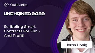 Scribble and practical case studies by Joran  || Blockchain Security Conference - UnChained 2022
