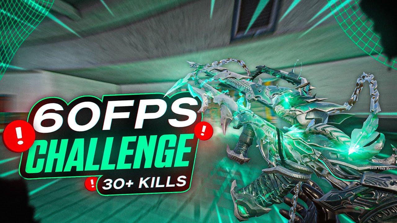 Итак, я попробовал 60FPS CHALLENGE в Blood Strike.