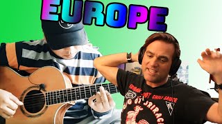 Alip Ba Ta  Reaction - The Final Countdown Fingerstyle Cover:  Guitarist Reacts