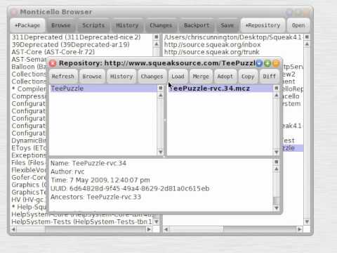 Monticello - Get Code From SqueakSource.com