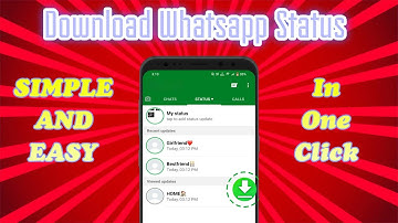 How to download Whatsapp Status in one tap || English