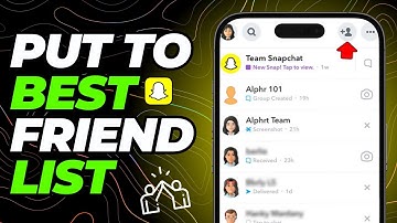 How to put someone on your best friend list on snapchat
