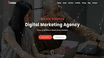 SHOMA - One Page HTML Business Template | Bootstrap Templates